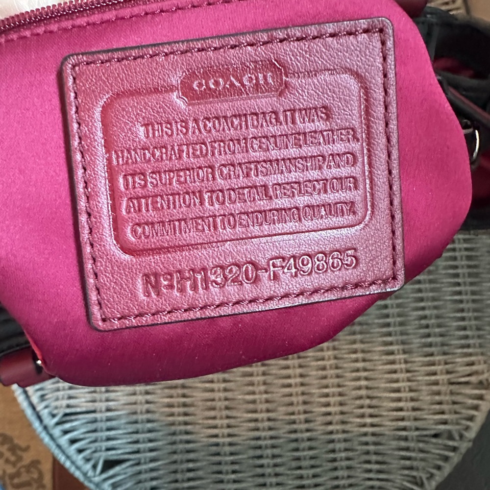Coach Quilted Mini Park Tote F39865 - Picture 9 of 9